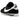 Nike Cortez Nylon Black White sneakers i profil med sort nylonoverdel, hvid læder Swoosh og klassisk hvid mellemsål