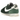 Nike Cortez TXT Fir sneakers set fra siden med dybegrøn tekstiloverdel, hvid sål og et ikonisk hvidt swoosh-logo langs siden.