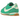 Nike Cortez TXT Stadium Green sneakers i en klassisk sideprofil med grøn tekstiloverdel, hvidt swoosh-logo og en stødabsorberende gummisål