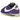 Nike Cortez Textile Field Purple Alabaster sneakers i vinklet profil med lilla tekstiloverdel, hvide detaljer og ikonisk sål i klassisk stil