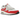 Nike Air Max 1 86 Big Bubble Sport Red sneakers set fra siden med hvid overdel, grå paneler og en iøjnefaldende rød mudguard samt synlig Air unit.