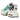 Nike Air Max Plus Dusty Cactus Barely Volt sneakers set fra siden med gradient mesh, karakteristiske bølgede stafferinger og synlige Air-enheder