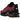 Nike Air Max Plus Bred Reflective sneakers i vinklet visning med sort netoverdel, røde detaljer og den karakteristiske bølgeformede plastikramme.