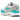 Nike Air Max 1 SC Clear Jade sneakers i sideprofil med hvid mesh-overdel, grå ruskindspaneler, turkis swoosh og klassisk hvid mellemsål.