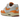 Nike Air Max 1 Master Magma Orange sneakers i vinklet profil med orange detaljer, ruskind og synlig Air unit i sålen