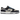Nike Dunk Low Starry Laces sneakers i profil, der viser det sorte ruskind, de ikoniske snørebånd med stjerneprint og den hvide sål.