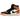 Air Jordan 1 Retro High OG Shattered Backboard (2025) sneakers i sideprofil med sorte og orange læderpaneler samt klassisk hvid mellemsål