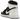 Air Jordan 1 Retro High OG Black White sneakers i profilvisning med klassisk sort og hvid læderkonstruktion, snørebånd og hvid mellemsål