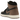 Air Jordan 1 Retro High OG Palomino sneakers i sideprofil med sort læderoverdel, brune ruskindspaneler og klassisk hvid mellemsål