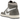 Air Jordan 1 Retro High OG Washed Black sneakers set fra siden med vasket sort ruskind, hvide læderdetaljer og grå detaljer ved hælen.