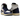 Air Jordan 1 Retro High OG Rare Air sneakers set fra siden i hvidt og rødt læder med ikonisk Jordan Wings logo på anklen