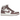 Air Jordan 1 Retro High OG Mauve sneakers sideprofil med hvide læderpaneler, mauve detaljer, sort swoosh og hvid mellemsål