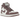 Air Jordan 1 Retro High OG Mauve sneakers set fra siden med hvid læderbase, mauve læderoverlays, matchende snørebånd og slidstærk gummisål