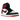 Air Jordan 1 Retro High OG Black Toe Reimagined sneakers i en klassisk vinklet profil med læderoverdel, rød hæl og ikonisk sort swoosh logo