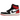 Air Jordan 1 Retro High OG Black Toe Reimagined sneakers i en klassisk vinklet profilvisning med hvidt læder, sorte overlejringer og rød hæl.