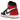 Air Jordan 1 Retro High OG Black Toe Reimagined sneakers set fra siden med ikoniske sort og hvide læderpaneler, rød hælkappe og klassisk gummisål