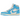Air Jordan 1 Retro High OG UNC Reimagined sneakers i sideprofil, der viser den ikoniske lyseblå og hvide farvekombination og læderoverdel.