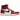 Air Jordan 1 Retro High OG Chicago Lost and Found sneakers set fra siden med ikonisk rød-hvid læderoverdel og sort Nike Swoosh på siden