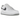 Nike Air Force 1 Low Color of the Month Silver sneakers sideprofil med hvid læderoverdel, sølvfarvet Swoosh og matchende sål.