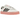 Adidas Sambarose Valentine sneakers i sideprofil, der viser den tykke platform-gummisål, hvid læderoverdel og rødt hjerte-grafik på hælen