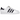 Adidas Superstar White Black sneakers i en flot profilvisning, der fremhæver de sorte læderstriber, hvid læderoverdel og klassisk gummitå
