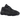 Adidas Yeezy 500 Utility Black sneakers i profil, viser overdel i sort ruskind og mesh med detaljeret gummisål og karakteristisk snøring
