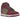 Nike Dunk High Dynamic Berry sneakers i sideprofil med lyserød overdel, mørkelilla læderdetaljer, hvid mellemsål og gummisål.