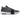 Nike LeBron Witness 8 Cool Grey Black sneakers i profil, der viser den grå overdel, sorte detaljer og den stødabsorberende Max Air-enhed i sålen.