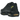 Nike Air Max 95 Corteiz Honey Black sneakers set fra siden med sort læder-overdel, gule detaljer og synlig Air-dæmpning i den matchende sorte mellemsål
