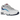 Nike Air Max 95 3 Lions sneakers set fra siden med lagdelt design i hvidt læder og grå nuancer samt synlig Air-stødabsorbering i sålen
