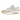 Nike Air Max 1 Sanddrift sneakers i sideprofil, der viser beige tekstiloverdel, hvide detaljer og en synlig Air-enhed i sålen.
