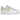 Nike Air Force 1 Low Shadow White Lemon Twist sneakers i vinklet profil med hvid læderoverdel og markante neongule Swoosh-detaljer.