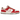 Nike Dunk Low PRM Bacon sneakers i vinklet profil med kombination af lyserødt læder, rødbrune detaljer og en cremet mellemsål i gummi