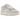 Nike Dunk Low Premium Light Soft Pink sneakers i en vinklet visning med lyserød overdel i ruskind, hvide detaljer og en matchende hvid sål