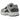 Nike Zoom Vomero 5 Cobblestone Flat Pewter sneakers set fra siden med grå nuancer, netdetaljer, snørebånd og stødabsorberende mellemsål