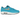 Nike Air Max 1 Corduroy Baltic Blue sneakers set fra siden med lyseblåt fløjlsmateriale, hvid mellemsål og synlig Air-enhed i hælen