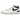 Nike Mac Attack SQ SP White Black sneakers i en klassisk vinklet profil med hvid læderbase, sort swoosh og grå tekstilpaneler på overdelen.