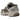 Nike Zoom Vomero 5 College Grey Cave Stone sneakers i vinklet profil med grå mesh-overdel, lagdelte detaljer og holdbar gummiydersål