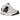 Nike Zoom Vomero 5 White Black sneakers set fra siden med hvid mesh-overdel, sorte detaljer og støttende gummisål for et klassisk løbedesign
