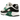 Nike Air Max 90 Malachite sneakers sideprofil med hvide mesh-detaljer, grå ruskindspaneler og markante grønne swoosh- og Air Max-accenter