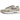 Nike Air Max 1 Light Bone Violet Dust sneakers i sideprofil med grå overdel, lilla detaljer, ruskindspaneler og den klassiske synlige Air-enhed.