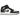 Air Jordan 1 Mid SE Panda Elephant sneakers i sideprofil med ikonisk elefantmønster, sort swoosh og hvid sål i en klassisk mellemhøj pasform.