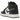 Air Jordan 1 Mid SE Panda Elephant sneakers i profilvisning med hvidt læder, sort elefantprint og klassisk sort Swoosh på siden