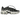 Nike Air Max Plus Toggle Black Silver sneakers i en vinklet profil med sort mesh, sølvfarvede detaljer, unikt snøresystem og synlige Air-enheder