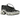 Nike Air Max Plus Toggle Black Silver sneakers i vinklet profil med sort mesh-overdel, sølvfarvede detaljer og praktisk snøresystem med toggle