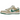 Nike SB Dunk Low Jarritos sneakers i vinklet profil med cremefarvet tekstiloverdel, grønne læder-overlays og et ikonisk Nike Swoosh