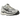 Nike Zoom Vomero 5 Photon Dust Metallic Silver sneakers set fra siden med lagdelt mesh-overdel, sølvfarvede detaljer og tyk komfortabel sål