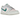 Nike Dunk Low Mineral Teal sneakers set fra siden med lyseblå overdel, hvid sål og det klassiske Swoosh-logo i kontrastfarve