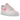 Nike Air Force 1 Low '07 Paisley Pack Pink sneakers i profil, viser lyserød overdel med hvidt paisley-mønster på swoosh og hæl samt hvid sål