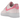Nike Air Force 1 Low '07 Paisley Pack Pink sneakers i profil, der viser lyserødt læder og paisley-mønster på swoosh-logoet samt hvid sål.